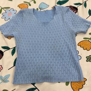 knitted Crop Top