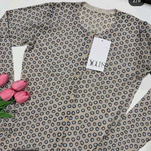 Chic Polka Dot Cardigan