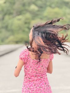 Chic Pink Floral Print Mini Dress