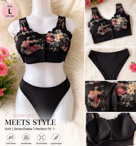 ✨ Branded Seamless Bra & Panty Set💖 Soft | Stretc