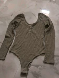 Cozy Knit Long Sleeve Bodysuit