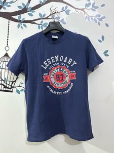 Men's Blue "Legendary" Graphic T-Shirt 🇩🇪