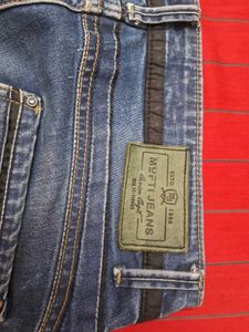 Original Mufti's Stylish Blue Denim Jeans