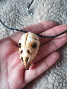 Raven Skull Gothic Pendant
