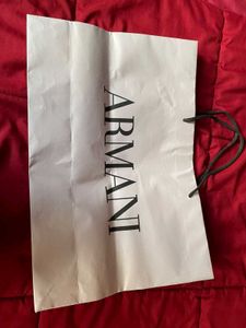 Original Armani Shopping paper bag