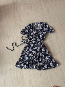 Floral Wrap Dress