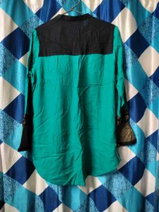 High Low Top  With Full Sleeves