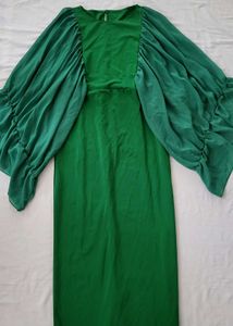 Urbanic Emerald Green Kaftan bodycon