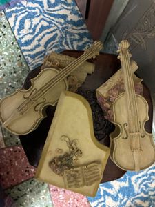 Sale!!Combo of antique Musical Instruments Decor