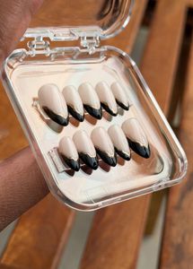 French Tip Press-On Nails