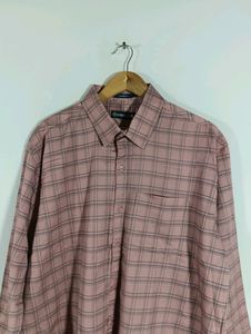 Mauve Checks Casual Shirt (Men)