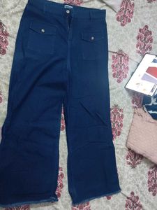 Dark Wash Wide Leg Jeans