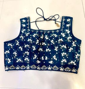 Blue Shaded Lehenga