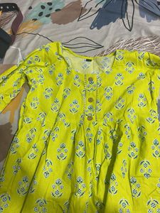 Short Printed Kurta
