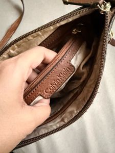 Calvin Klein Monogram Crossbody Bag