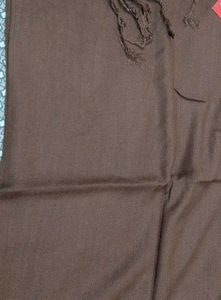 Brown Scarf with Tassels