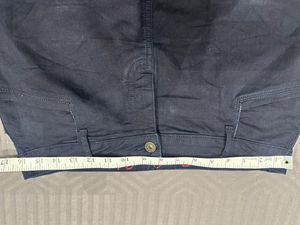last price Dark Blue Pencil Skirt