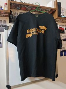 Monster Dragon Graphic T-Shirt oversized