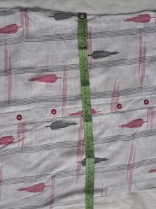 Printed White Dailywear Sleeveless Kurta
