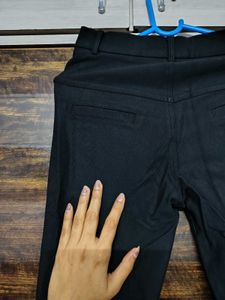 Classic Black Slim Fit Pants