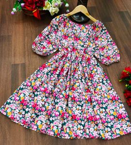 Floral Print Maxi Dress