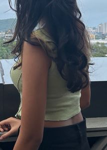 Ribbed Corset Style Tank Top