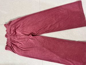 Stylish Corduroy Wide Leg pajamas