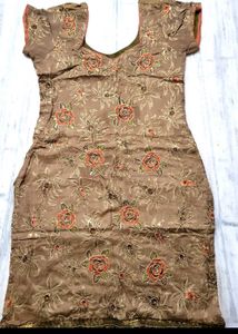 Festive Ethnic Elegant Embroidered Kurta &amp; Dupatta