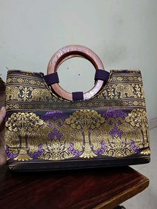 Imported Handbag From Thailand HandArt+Embroidery