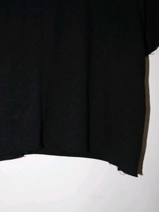 Black Cropped T-Shirt