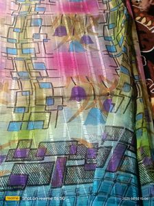 Floral Print Saree