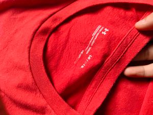 Red Under Armour T-Shirt