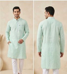 Men's Mint Green Kurta