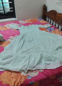 Flowy Mint Green Summer Dress