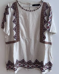 Vero Moda - Embroidered Boho Top
