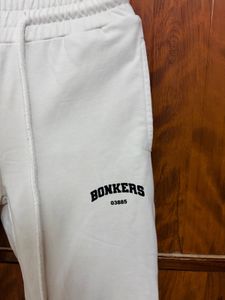 White Wide Leg Lounge Pants