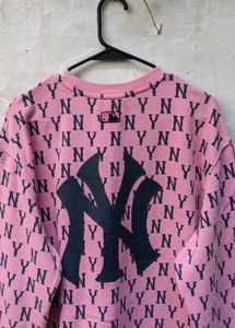 Pink NY Yankees Sweatshirt