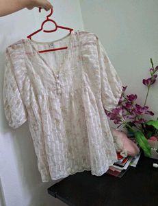 Floral Sheer Top