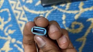 IPhone Shining Blue Color Otg New