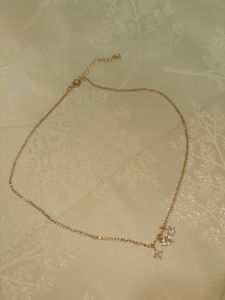 Three Pendants necklace(star,heart,round)