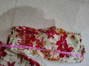 Vibrant Floral Print Blouse