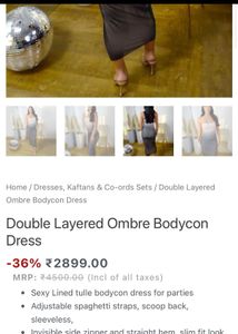 Designer Bodycon Dress