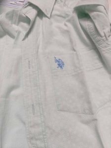 Light Green Men's US Polo Shirt