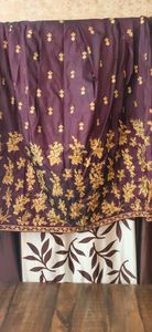 heavy unstitched partywear lehnga