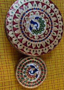 Traditional Decorative Steel Dry Fruit / Mukhwas S