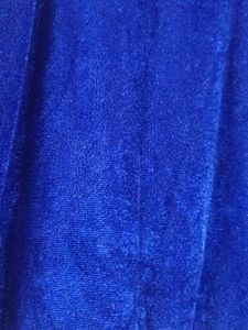 Elegant Blue &amp; White Gown
