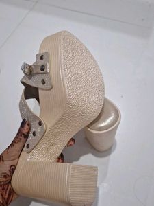 Sparkling Wedge Sandals