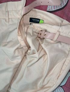 Formal Trousers With Belt