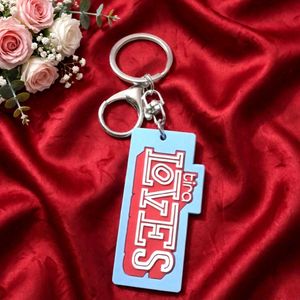 Tira Loves Rubber Keychain pack of 6