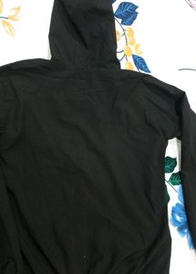 Black Hooded Jacket